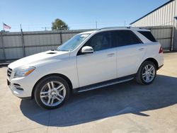 Mercedes-Benz salvage cars for sale: 2014 Mercedes-Benz ML 350 Bluetec