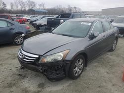 Salvage cars for sale at Spartanburg, SC auction: 2012 Honda Accord LXP