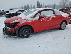 Salvage cars for sale at Graham, WA auction: 2014 Honda Civic LX