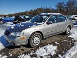 Nissan Vehiculos salvage en venta: 2001 Nissan Maxima GXE