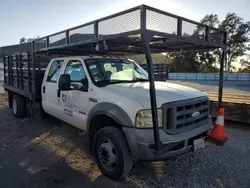 Salvage trucks for sale at Colton, CA auction: 2005 Ford F550 Super Duty