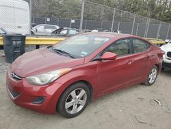 Salvage cars for sale at Waldorf, MD auction: 2011 Hyundai Elantra GLS