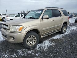 Salvage cars for sale from Copart Airway Heights, WA: 2005 Toyota Sequoia SR5