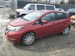 Nissan salvage cars for sale: 2017 Nissan Versa Note S