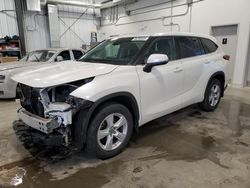 Salvage cars for sale from Copart Ottawa, ON: 2020 Toyota Highlander L