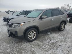 Salvage cars for sale at Wayland, MI auction: 2014 KIA Sorento LX