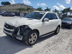 Mercedes-Benz m-Class salvage cars for sale: 2013 Mercedes-Benz ML 350 4matic