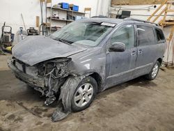 Salvage cars for sale at Ham Lake, MN auction: 2009 Toyota Sienna CE