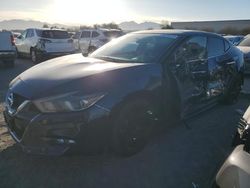 Salvage cars for sale at Las Vegas, NV auction: 2016 Nissan Maxima 3.5S