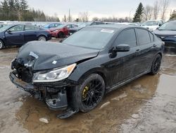 Salvage cars for sale at Bowmanville, ON auction: 2016 Honda Accord Sport