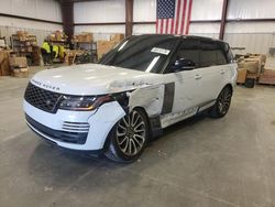 Salvage cars for sale at Spartanburg, SC auction: 2019 Land Rover Range Rover HSE