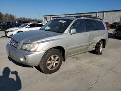 Salvage cars for sale at Gaston, SC auction: 2003 Toyota Highlander Limited