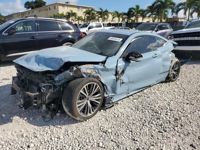 2021 Infiniti Q60 Luxe