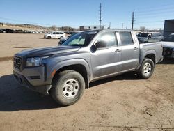 Salvage cars for sale at Colorado Springs, CO auction: 2022 Nissan Frontier S