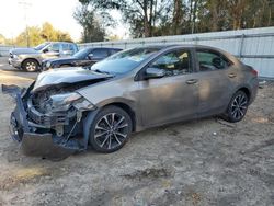 Salvage cars for sale at Midway, FL auction: 2017 Toyota Corolla L