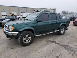 Salvage cars for sale at Wilmer, TX auction: 2000 Nissan Frontier Crew Cab XE