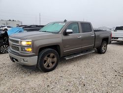 Salvage cars for sale at Temple, TX auction: 2015 Chevrolet Silverado K1500 LTZ