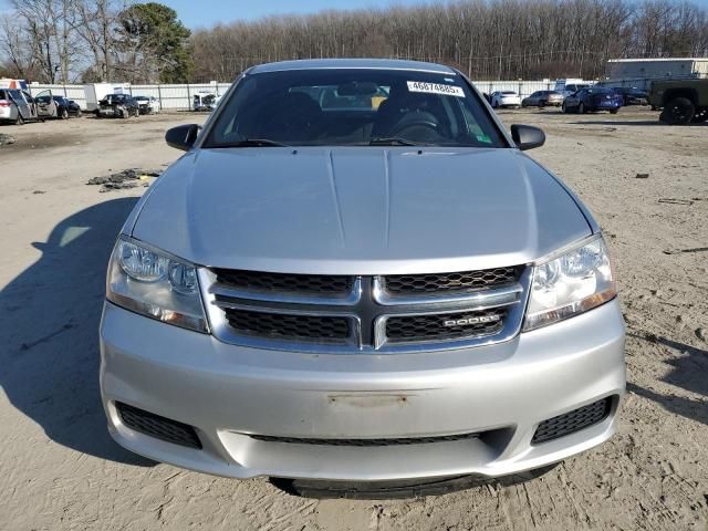 2012 Dodge Avenger SE