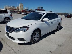 Salvage cars for sale at New Orleans, LA auction: 2018 Nissan Sentra S