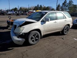 SUV salvage a la venta en subasta: 2003 Lexus RX 300