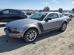 Salvage cars for sale at Antelope, CA auction: 2007 Ford Mustang