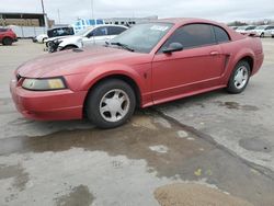 Salvage cars for sale at Grand Prairie, TX auction: 2001 Ford Mustang