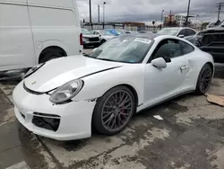 Vehiculos salvage en venta de Copart Los Angeles, CA: 2018 Porsche 911 Carrera S