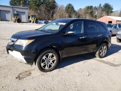 2009 Acura MDX Technology en venta en Mendon, MA