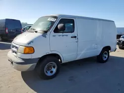 Dodge salvage cars for sale: 2001 Dodge RAM Van B1500