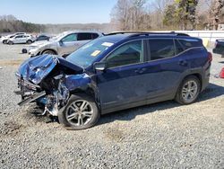 Salvage cars for sale at Concord, NC auction: 2022 GMC Terrain SLE