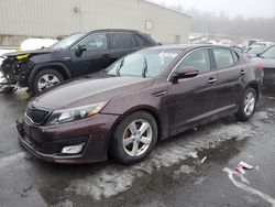 Salvage cars for sale at Exeter, RI auction: 2015 KIA Optima LX