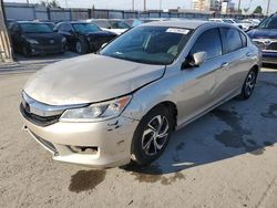 Honda salvage cars for sale: 2016 Honda Accord LX