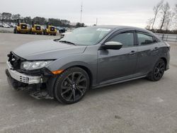 Honda salvage cars for sale: 2017 Honda Civic Sport