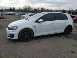 Salvage cars for sale at Portland, OR auction: 2017 Volkswagen GTI Sport