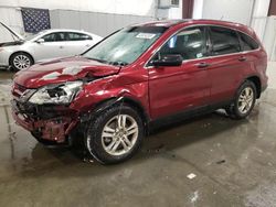 Salvage cars for sale at Avon, MN auction: 2010 Honda CR-V EX