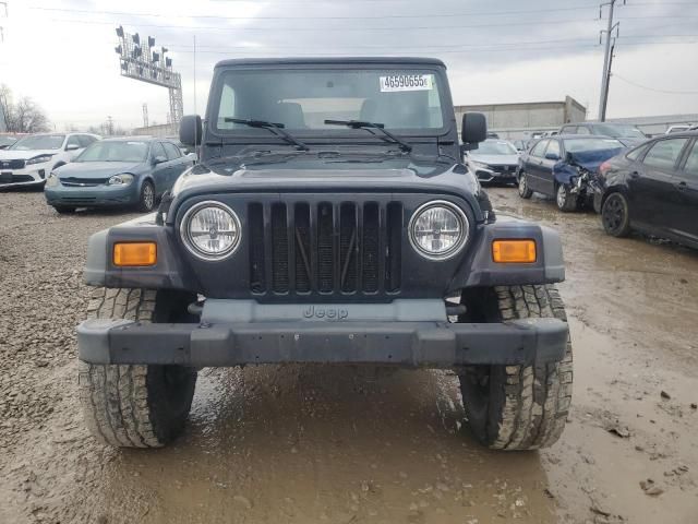 2005 Jeep Wrangler / TJ SE