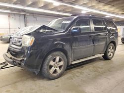 Salvage cars for sale at Wheeling, IL auction: 2009 Honda Pilot EX