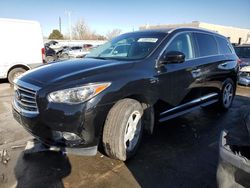 Salvage cars for sale at Littleton, CO auction: 2013 Infiniti JX35