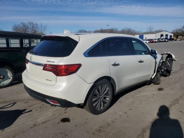 2016 Acura MDX Technology