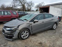 Salvage cars for sale at auction: 2017 Chevrolet Cruze LT