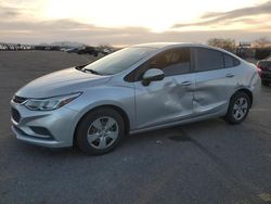 Chevrolet Cruze ls salvage cars for sale: 2018 Chevrolet Cruze LS