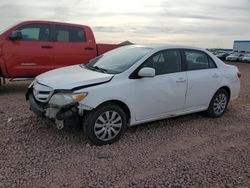 Toyota salvage cars for sale: 2012 Toyota Corolla Base