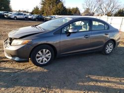 2012 Honda Civic LX en venta en Finksburg, MD