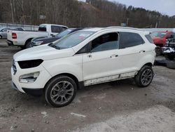 Salvage cars for sale at Hurricane, WV auction: 2020 Ford Ecosport Titanium