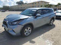 Salvage cars for sale at Opa Locka, FL auction: 2020 Toyota Highlander L