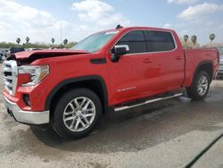 Salvage cars for sale at Mercedes, TX auction: 2021 GMC Sierra K1500 SLE