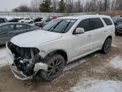 Salvage cars for sale at Davison, MI auction: 2017 Dodge Durango GT