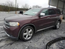 Dodge salvage cars for sale: 2012 Dodge Durango Citadel