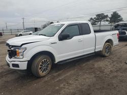 Ford salvage cars for sale: 2018 Ford F150 Super Cab