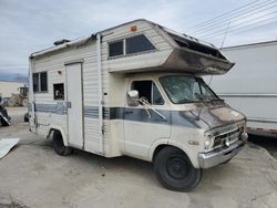 Dodge Sportsman salvage cars for sale: 1973 Dodge Sportsman